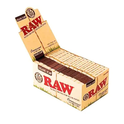 Raw Organic Hemp Connoisseur(Pack of 24) Raw