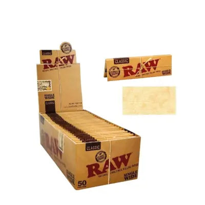 Raw Single Wide Classic (Pack of 50) Raw