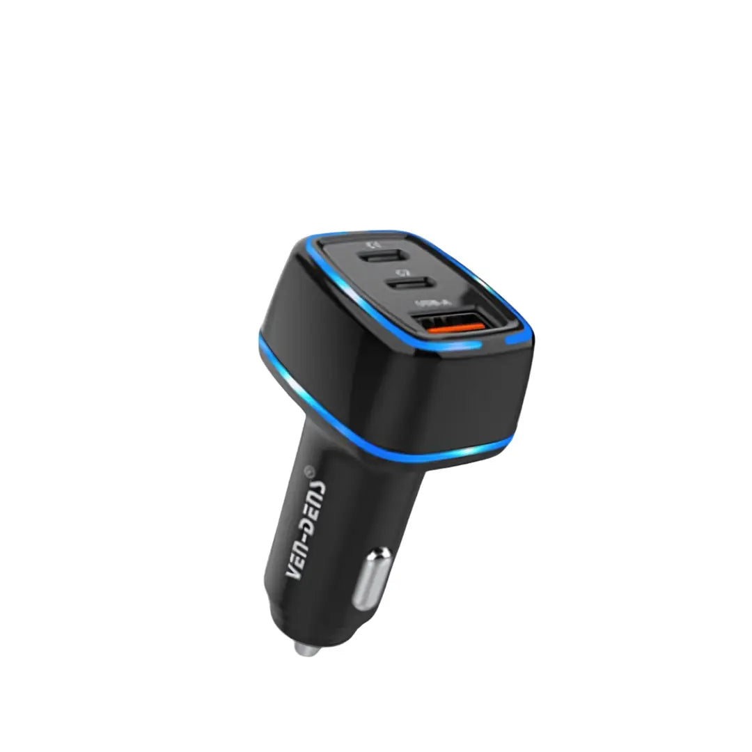 Ven-Dens Three USB Car Charger(VD-CC008) Ven-Dens