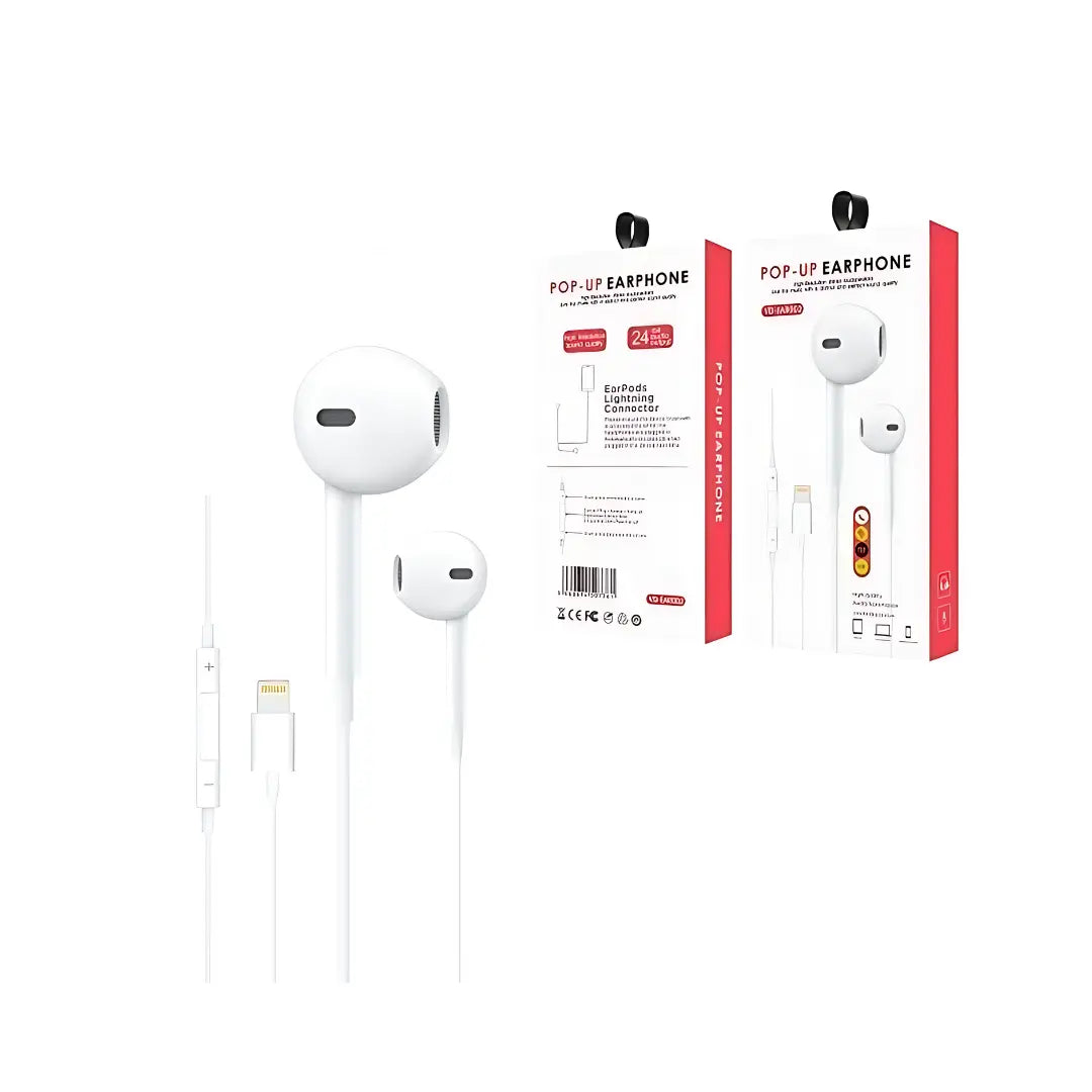 Ven-Dens Pop-Up Wired Earphones (Lightening)(VD-EAR002) Ven-Dens