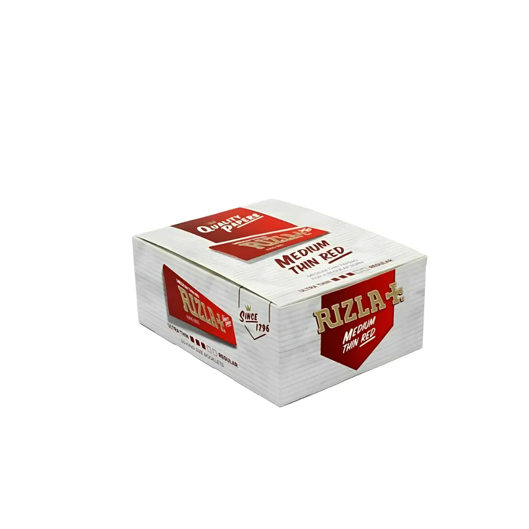 Rizla Red King Size Slim - Rolling Paper (Pack of 50) Rizla