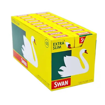 Swan Extra Slim Rolling Tips (Pack of 20) Swan