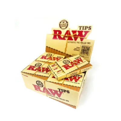 Raw Pre Rolled Tips (Pack of 20) Raw