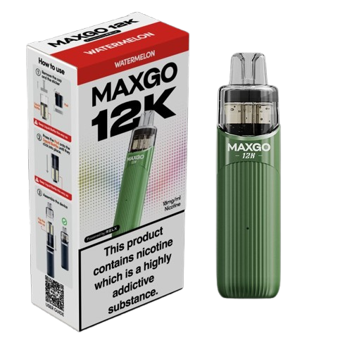 Relx Max-Go 12K Puffs Pre-Filled Pod Kit (Pack of 5) Relx