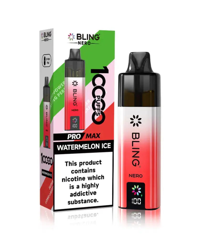 Bling 10k Nero Pre-Filled Pod Kit (Pack of 1)