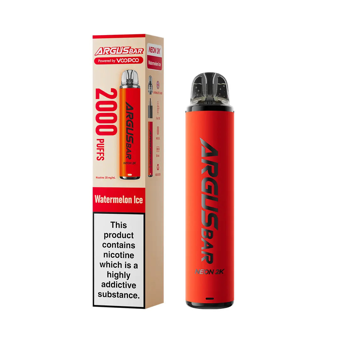 Voopoo Argus Neon 2000 Pre-Filled Pod Kit (Pack of 10) Voopoo