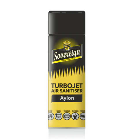 Sovereign Turbo Jet Air Freshner Spray 500ML (Pack of 12)