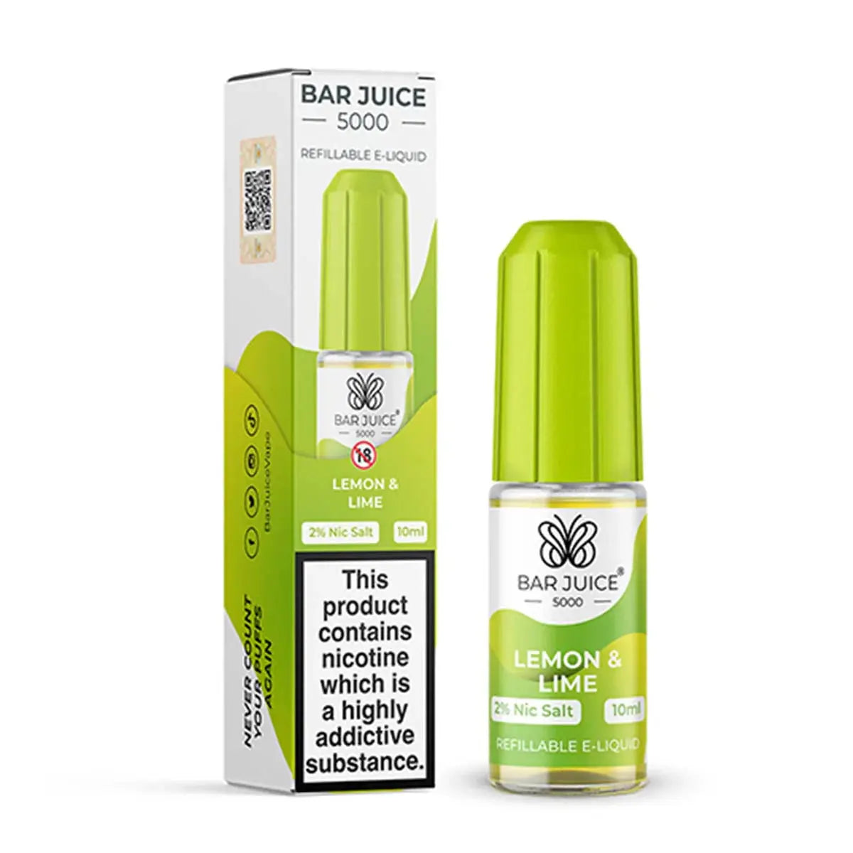 Bar Juice Nic Salts 5mg (Pack of 10)