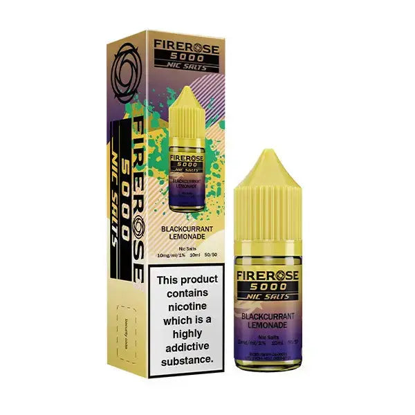 Firerose 5000 Nic Salts 10mg (Pack of 10) Firerose