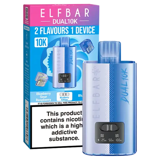 Elfbar Dual 10k Pre-Filled Pod Kit (Pack of 5) Elf Bar