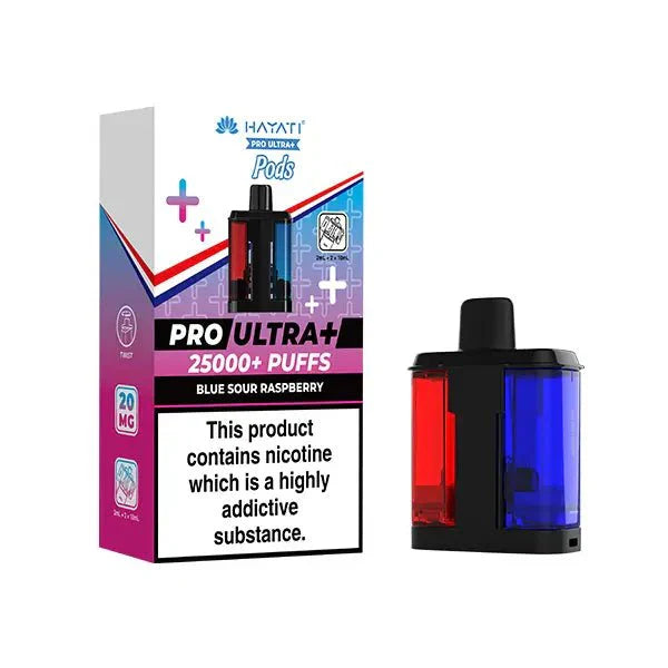 Hayati Pro Ultra 25K Replacement Pods (Pack of 5) Hayati