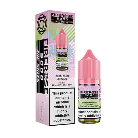 Firerose 5000 Nic Salts 20mg (Pack of 10)