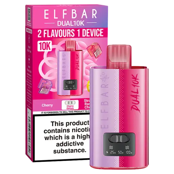 Elfbar Dual 10k Pre-Filled Pod Kit (Pack of 5) Elf Bar
