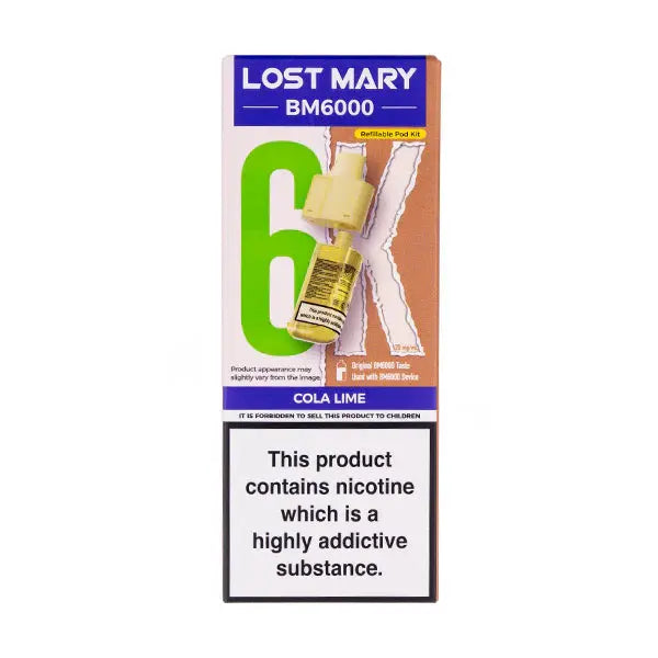 Lost Mary BM6000 Pre-Filled Pod Kit (Pack of 5) Lost Mary