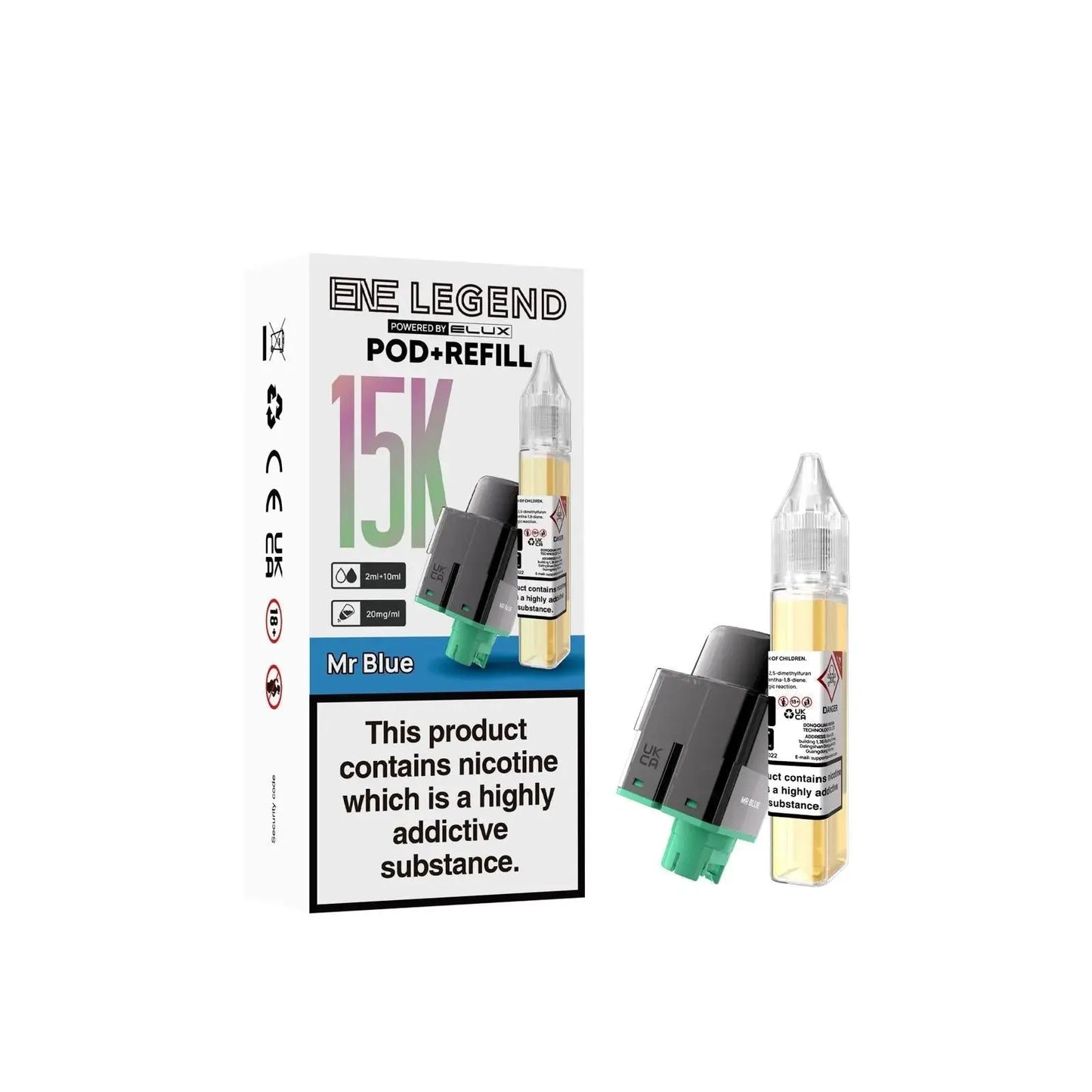 ENE Legend 15K Replacement Pod (Pack of 5)