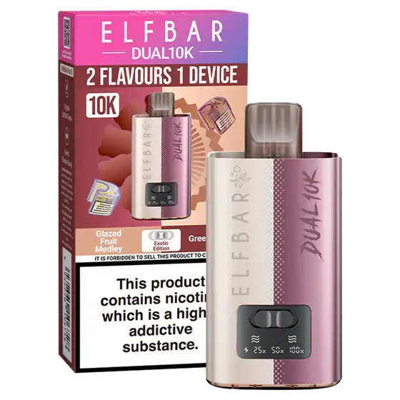 Elfbar Dual 10k Pre-Filled Pod Kit (Pack of 5) Elf Bar