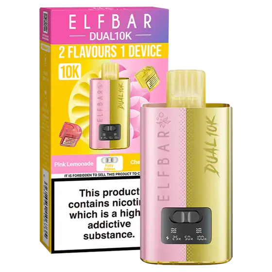 Elfbar Dual 10k Pre-Filled Pod Kit (Pack of 5) Elf Bar