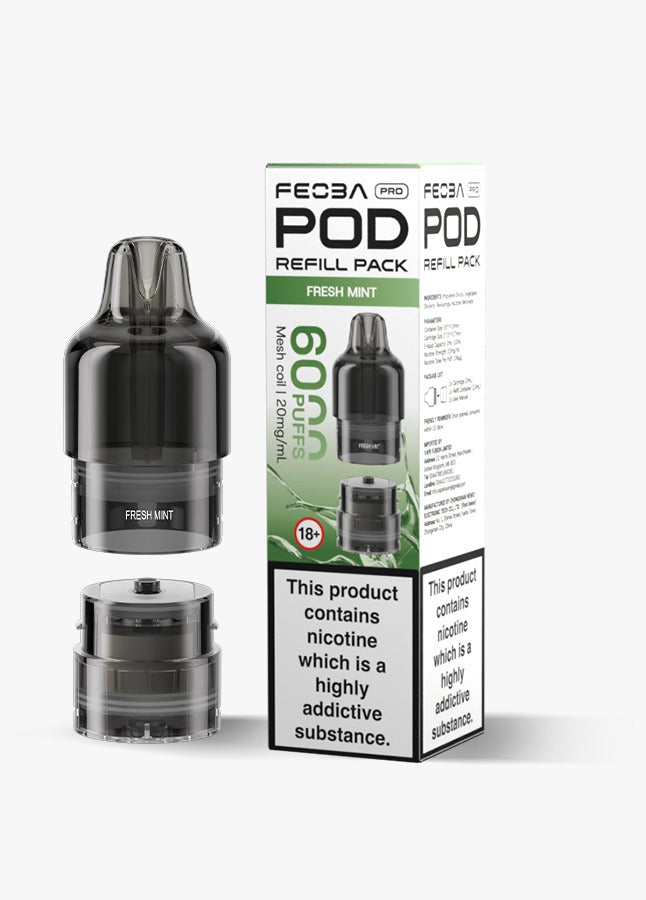 Feoba Pro 6000 Replacement Pods (Pack of 5) Feoba