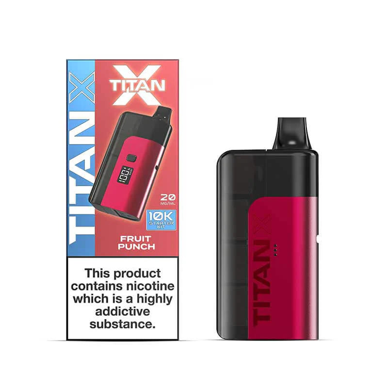 Titan X 10K Pre Filled Pod Kit (Pack of 5) Titan