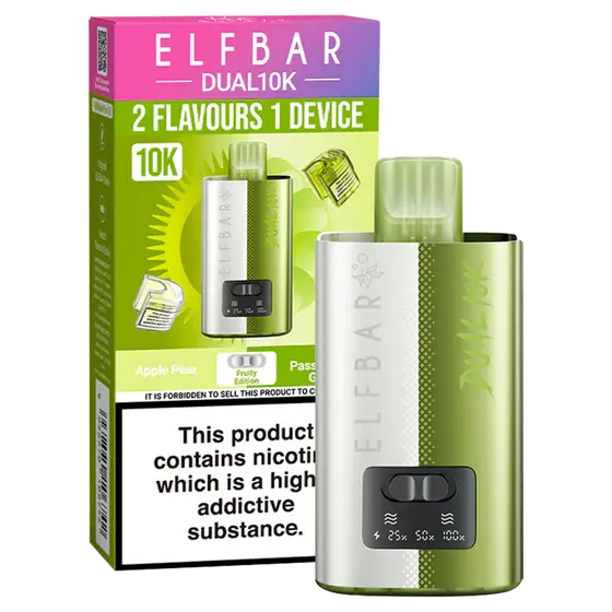 Elfbar Dual 10k Pre-Filled Pod Kit (Pack of 5) Elf Bar