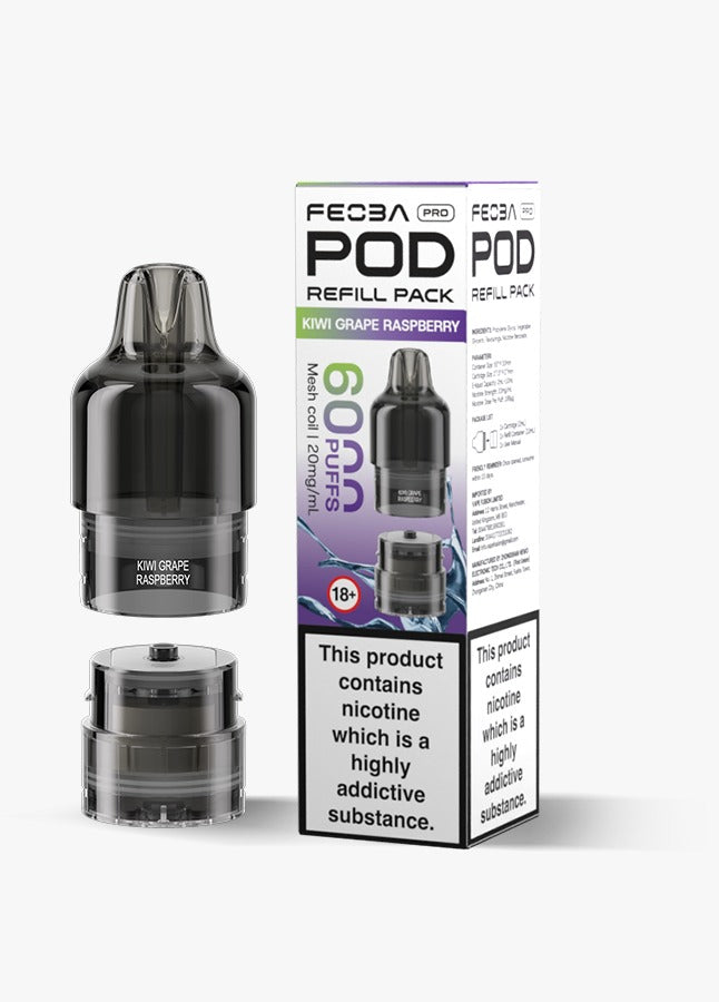 Feoba Pro 6000 Replacement Pods (Pack of 5) Feoba