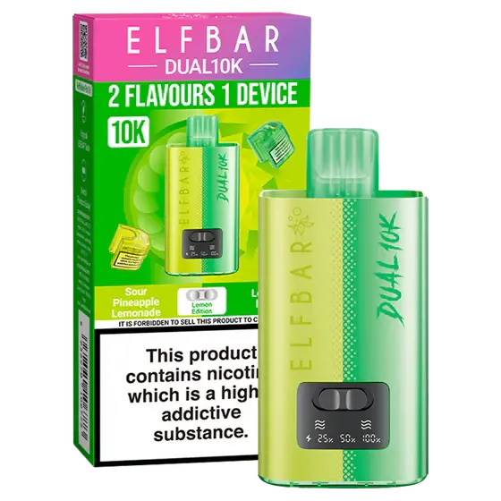 Elfbar Dual 10k Pre-Filled Pod Kit (Pack of 5) Elf Bar