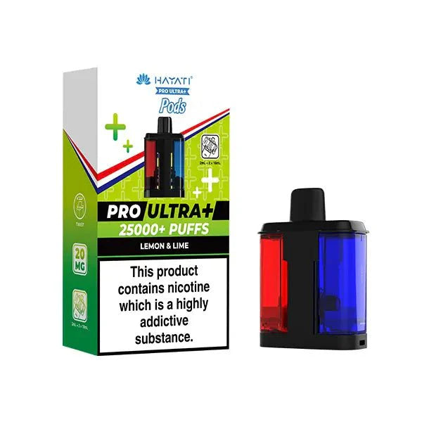 Hayati Pro Ultra 25K Replacement Pods (Pack of 5) Hayati