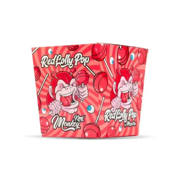 Monkey King Red Lolly Pop Scented Rolling Papers & Tips