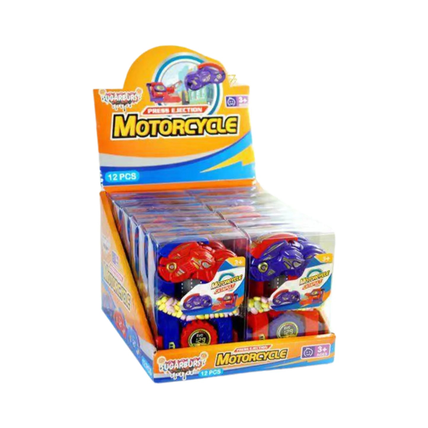 Sugar Burst Motorcycle (Pack of 12) Sugar burst