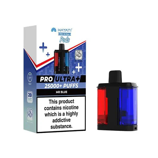 Hayati Pro Ultra 25K Replacement Pods (Pack of 5) Hayati