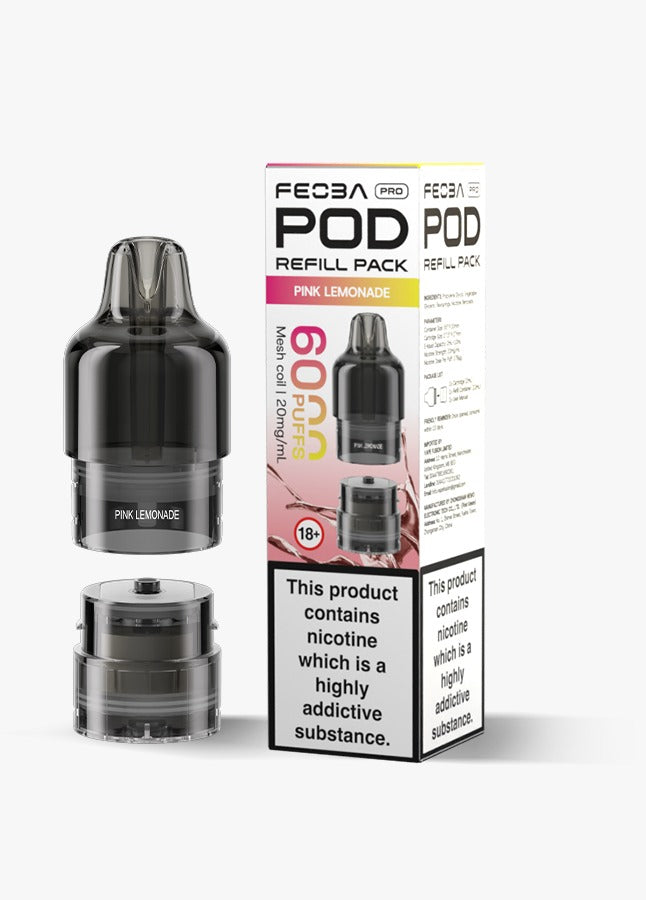 Feoba Pro 6000 Replacement Pods (Pack of 5) Feoba