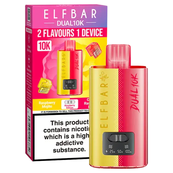 Elfbar Dual 10k Pre-Filled Pod Kit (Pack of 5) Elf Bar