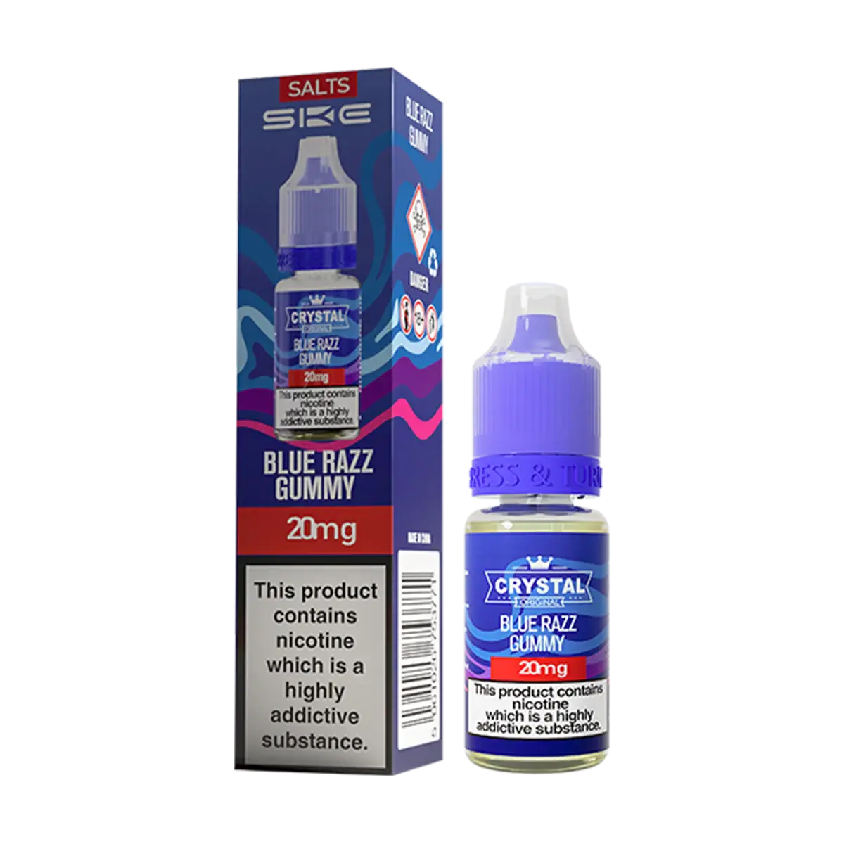 SKE Crystal Nic Salts 20mg (Pack of 10) SKE