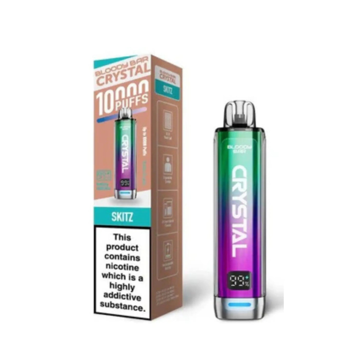 Bloody Bar Crystal 10K Pre-Filled Pod Kit (Pack of 10) bloody bar