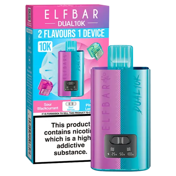 Elfbar Dual 10k Pre-Filled Pod Kit (Pack of 5) Elf Bar