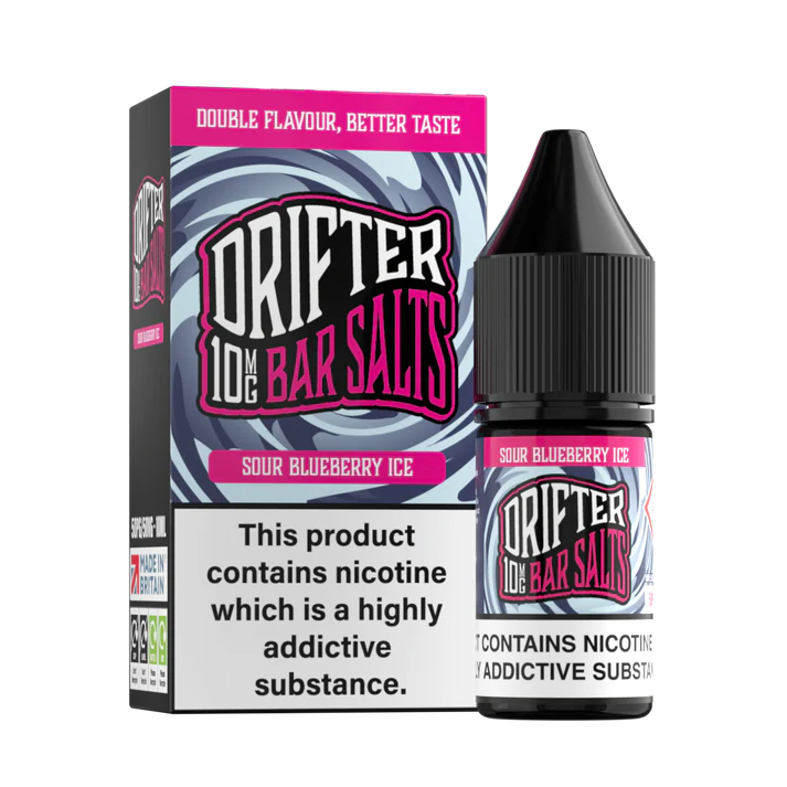 Drifter Nic Salts 10mg (Pack of 12)