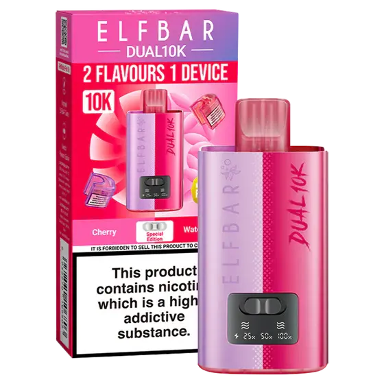 Elfbar Dual 10k Pre-Filled Pod Kit (Pack of 5) Elf Bar