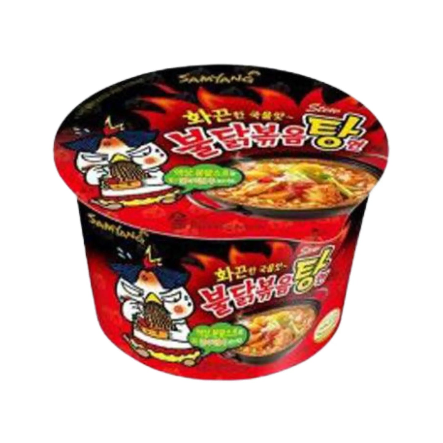Samyang Hot Chicken Flavor Ramen Noodles Cup Stew 110 g (pack of 16) Samyang