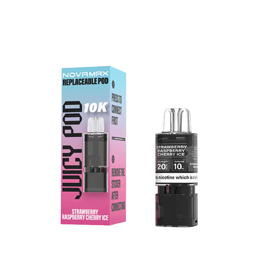 Juicy Pod Novamax 10K Replacement Pods (Pack of 10) Juicy Pod