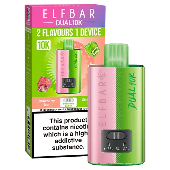 Elfbar Dual 10k Pre-Filled Pod Kit (Pack of 5) Elf Bar