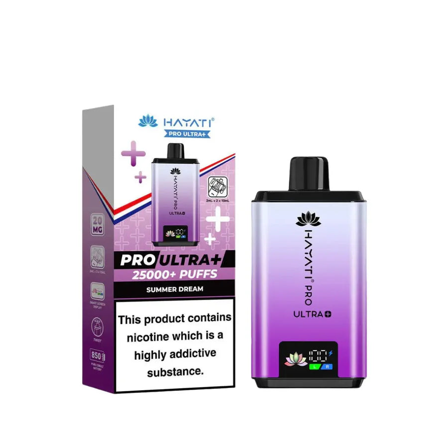 Hayati Pro Ultra 25K Pre-filled Pod Kit (Pack of 5) Hayati