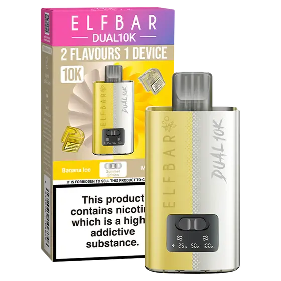 Elfbar Dual 10k Pre-Filled Pod Kit (Pack of 5) Elf Bar