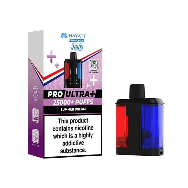 Hayati Pro Ultra 25K Replacement Pods (Pack of 5) Hayati