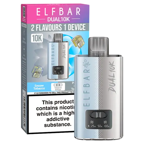 Elfbar Dual 10k Pre-Filled Pod Kit (Pack of 5) Elf Bar