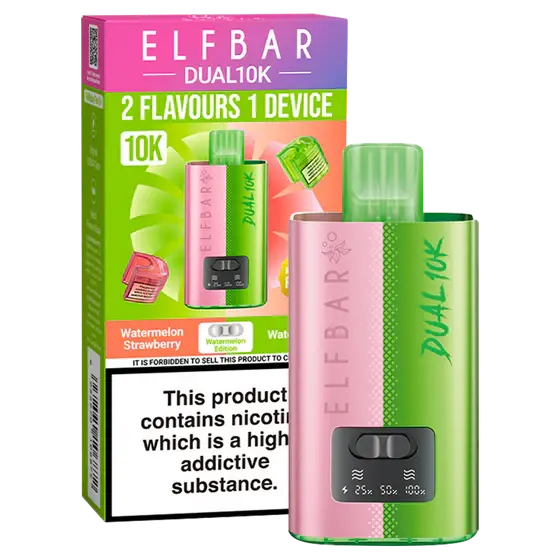 Elfbar Dual 10k Pre-Filled Pod Kit (Pack of 5) Elf Bar