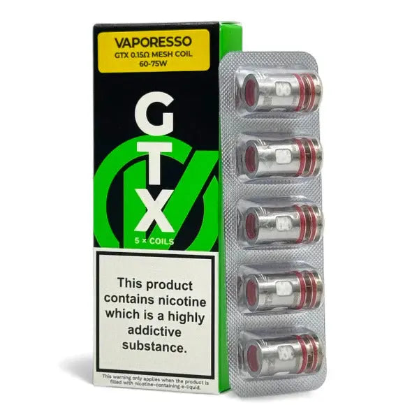 Vaporesso GTx Coil - Mesh V2 (TSP) (Pack Of 5)