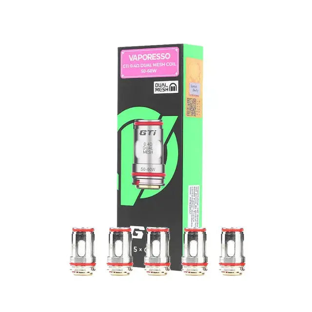 Vaporesso GTi Replacement Mesh Coils - Dual Mesh (Pack of 5)