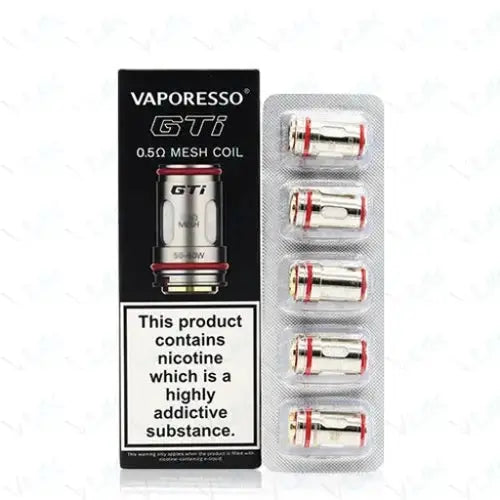 Vaporesso GTi Replacement Mesh Coils (Pack of 5)
