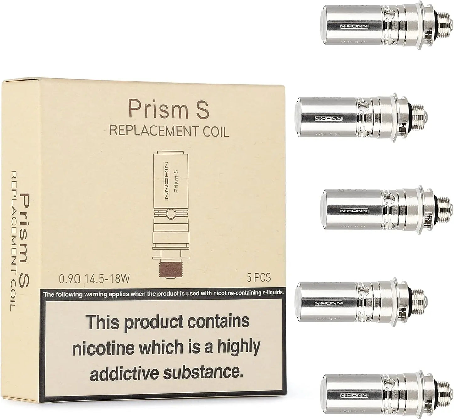 Innokin Prism S Replacement Coil for T20s tank (pack of 5)