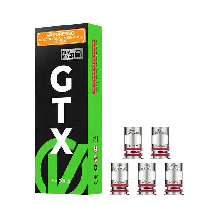 Vaporesso GTx Coil - Dual Mesh (Pack of 5)